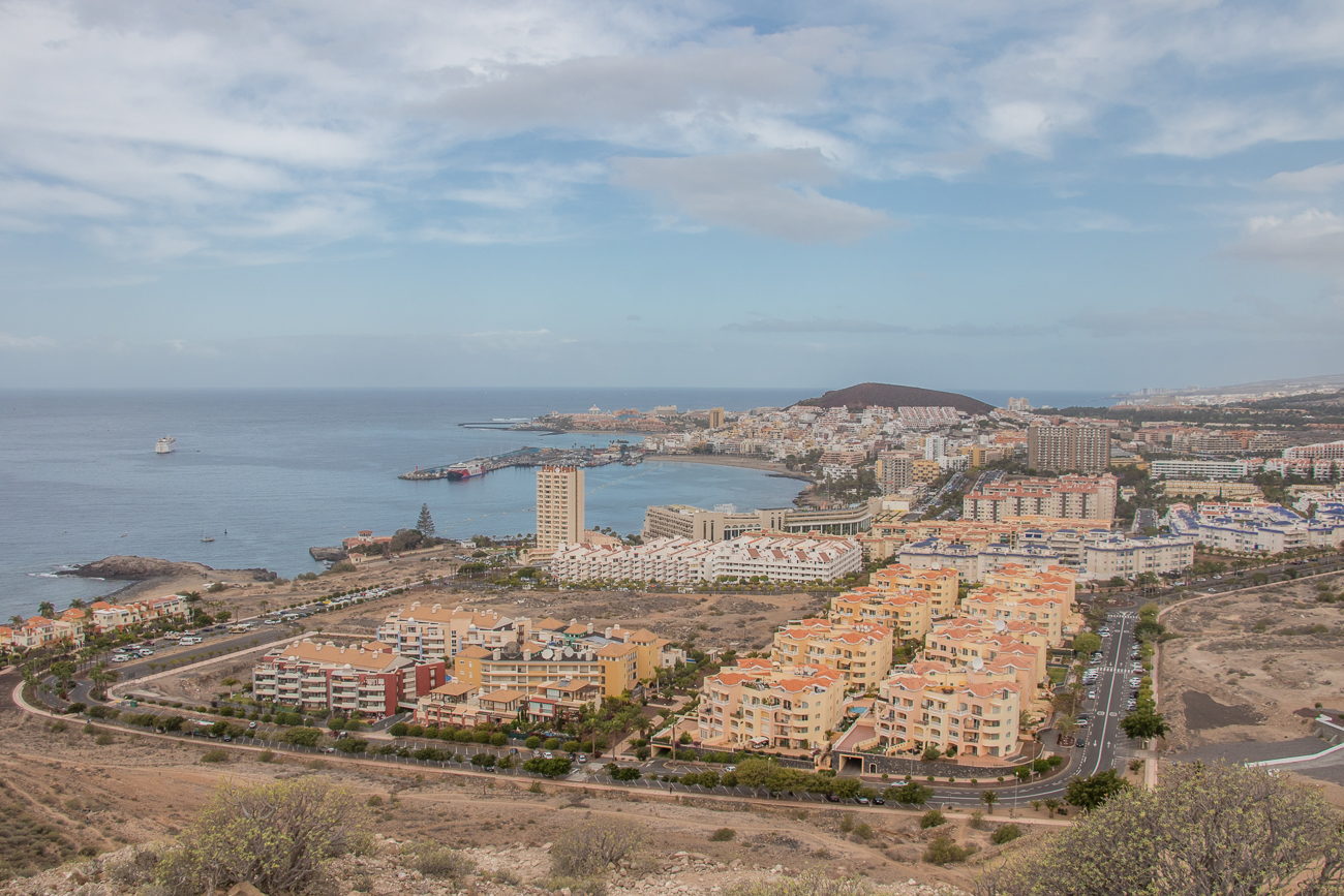 Blick auf Los Cristianos 