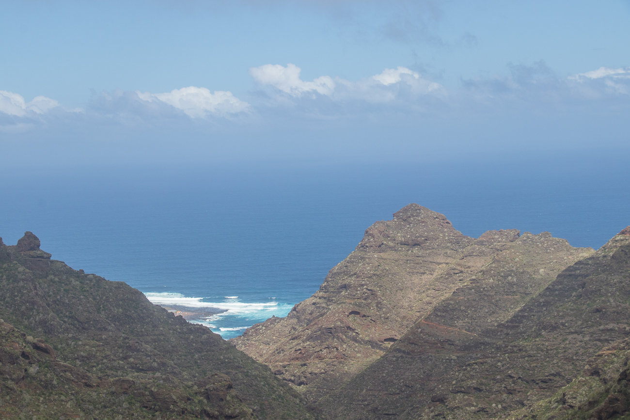 Blick zurück zum Meer 