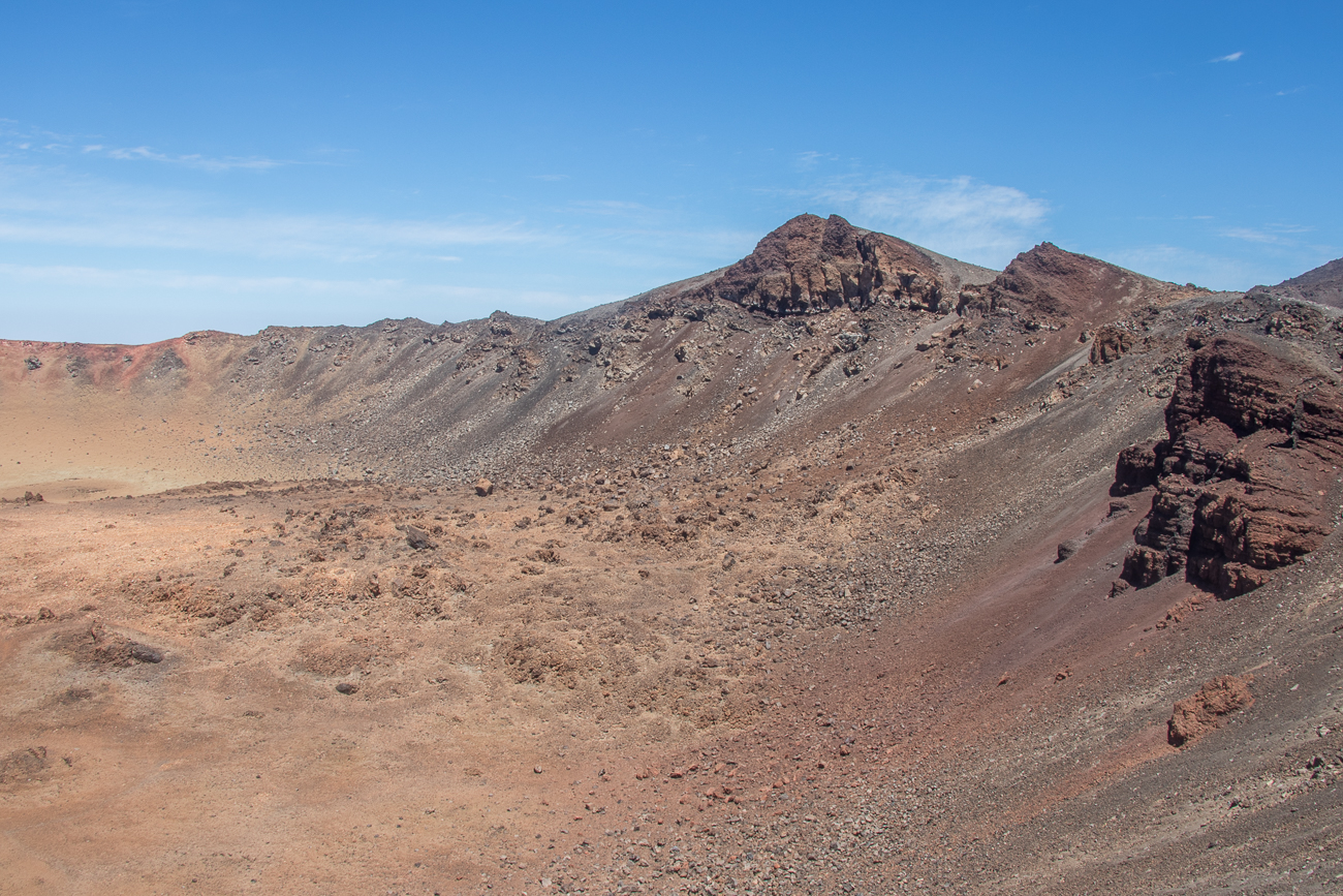 Wir haben den Kraterrand des Pico Viejo erreicht 