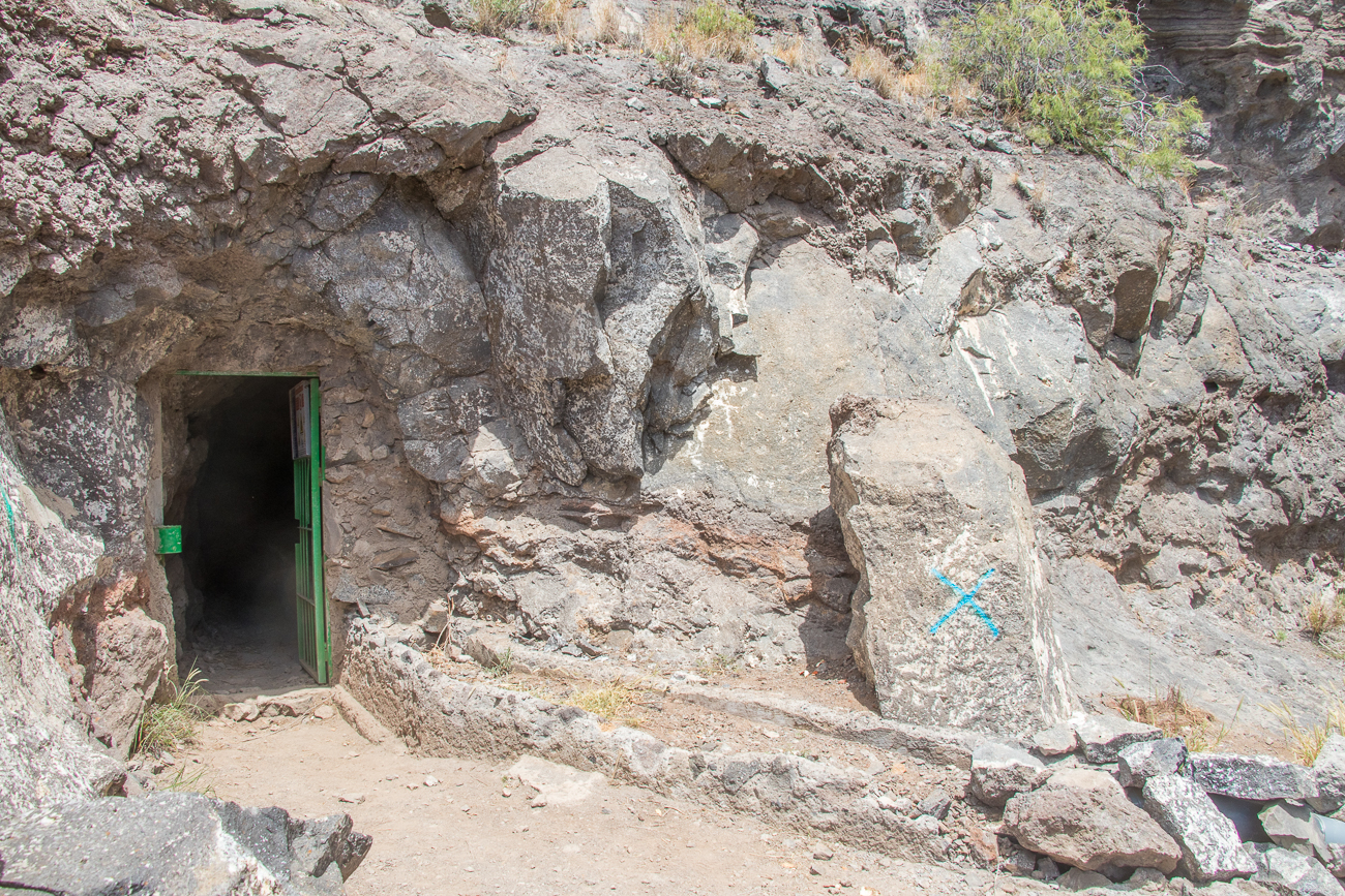 Vom Ausgang des Tunnels aus ... 