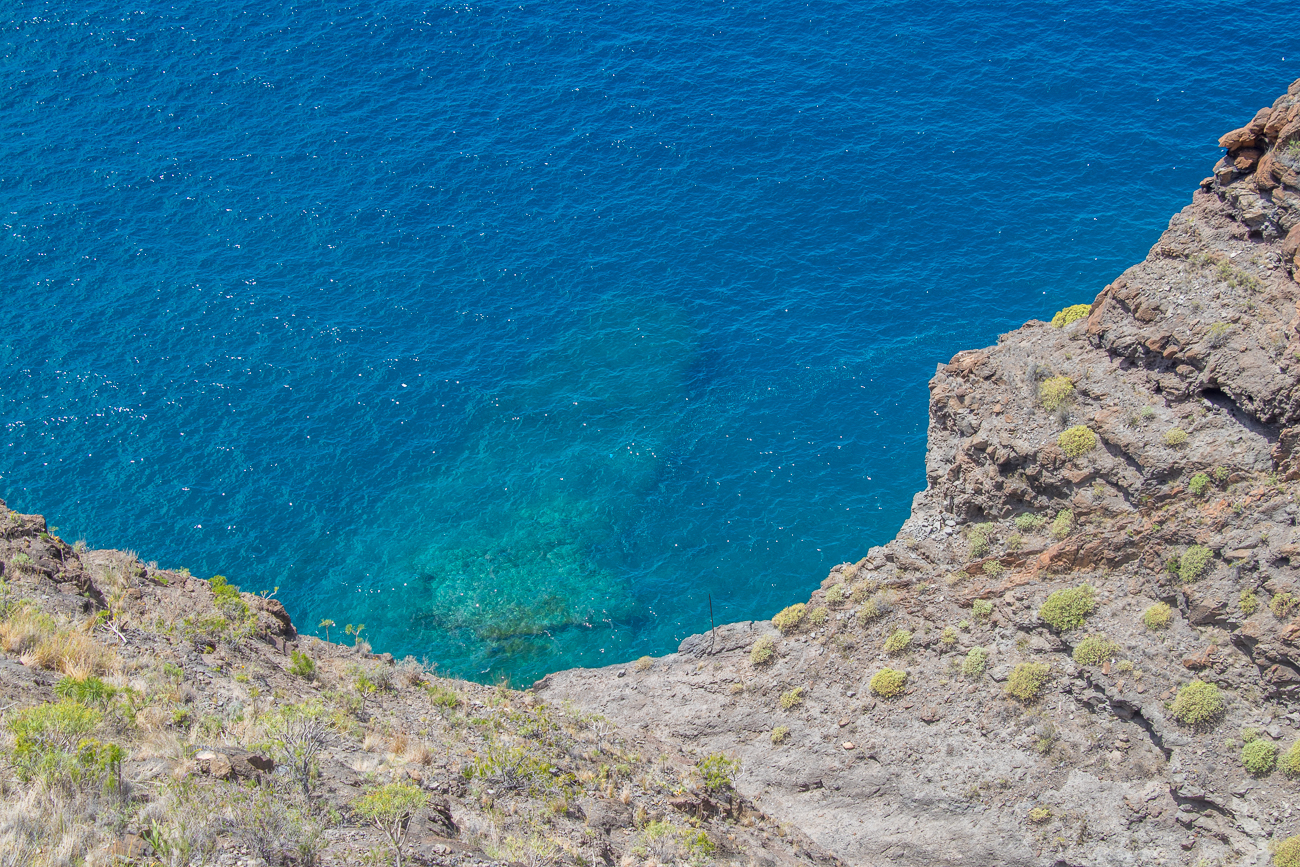 Blick in das klare Wasser 
