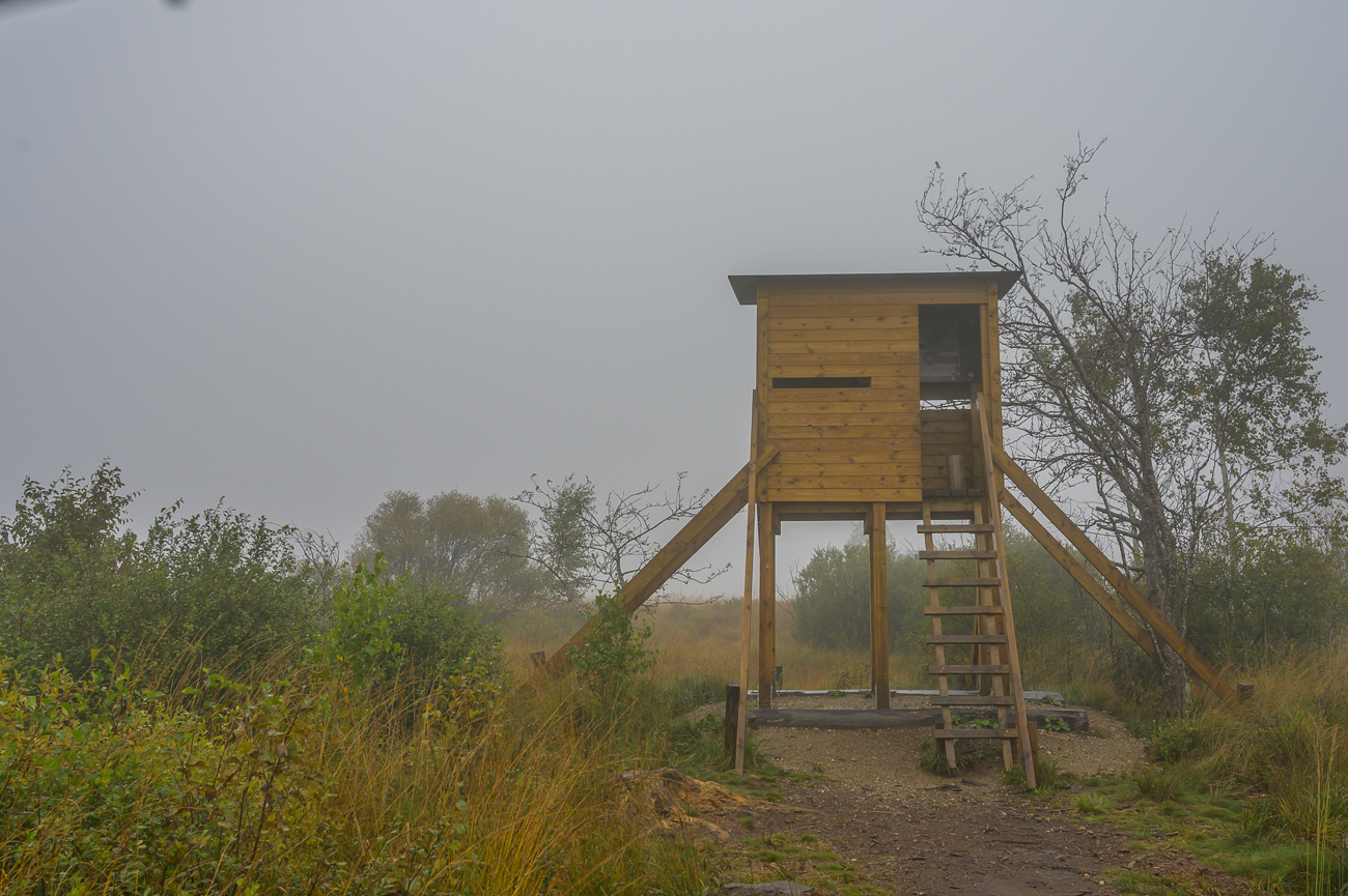 Aussichtspunkt - heute leider ohne Aussicht