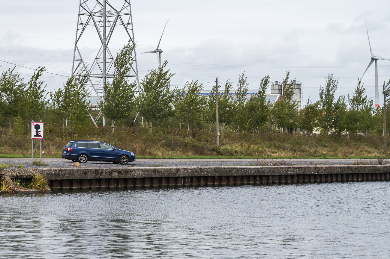 Aus wettertechnischen Gründen konnten wir leider die anderen drei historischen Hebewerke nicht ablichten :-( Dafür ein Bild unseres fahrbaren Untersatzes
