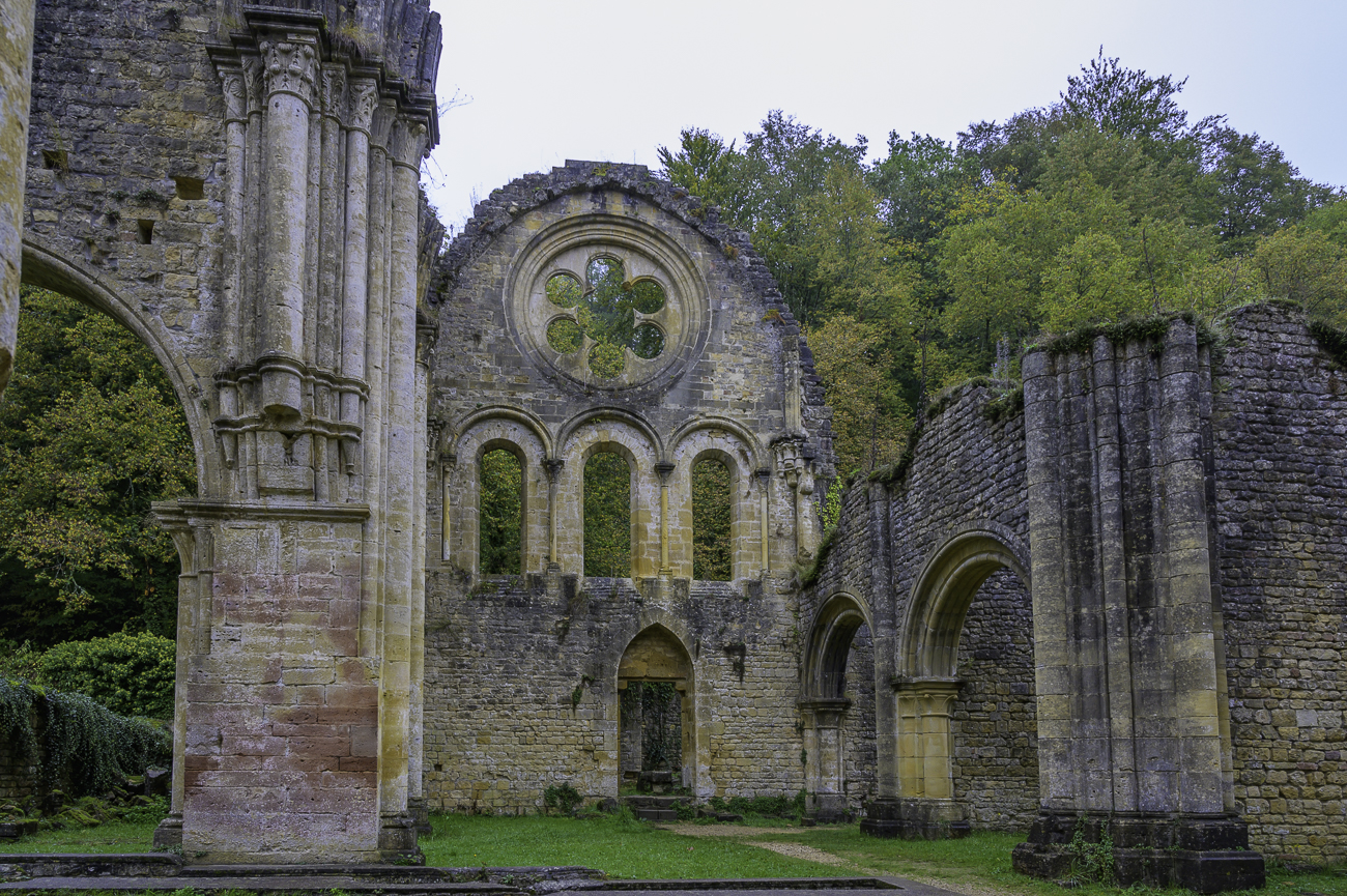 Die Ruinen des alten Teils