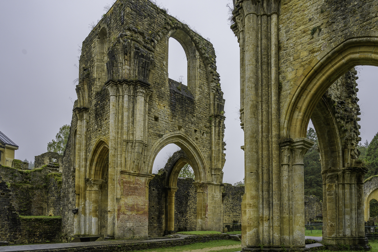 Die Ruinen des alten Teils