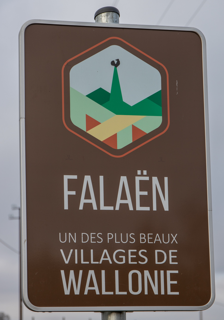 Start der Wanderung in Falaën