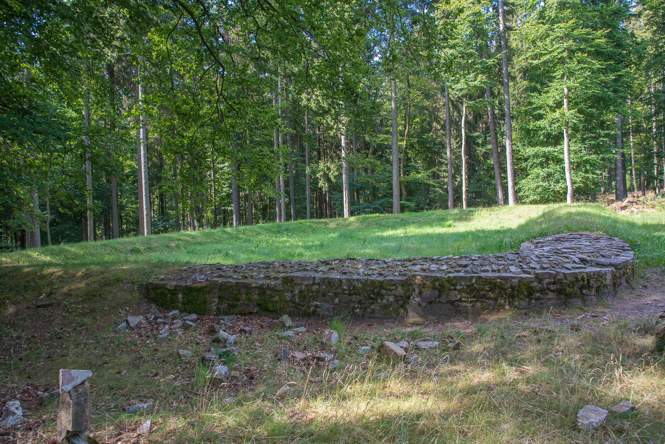 Reste des Kleinkastells Heidenstock