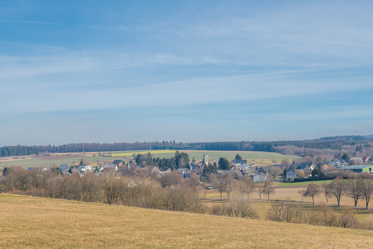 Blick auf Hinzerath