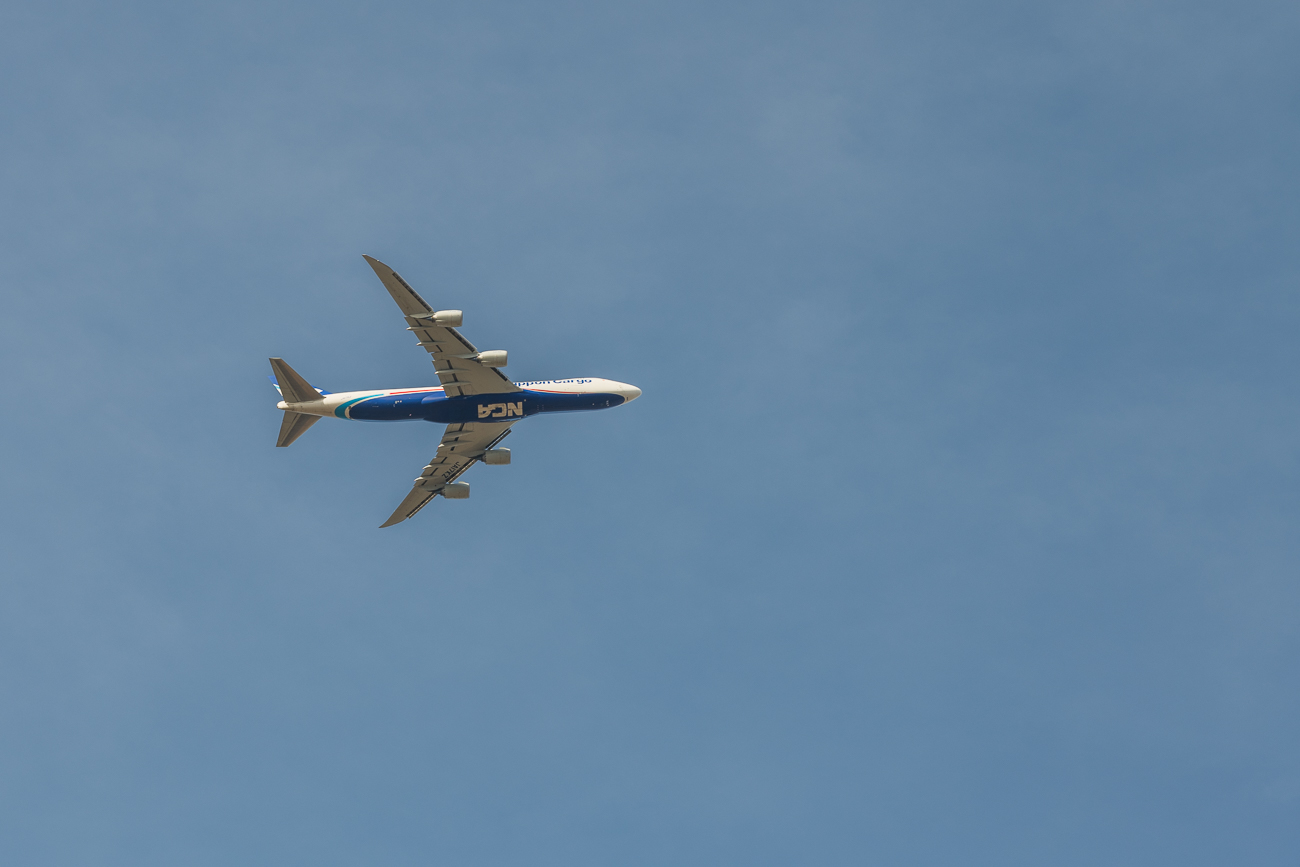 Einflugschneise Flugplatz Hahn