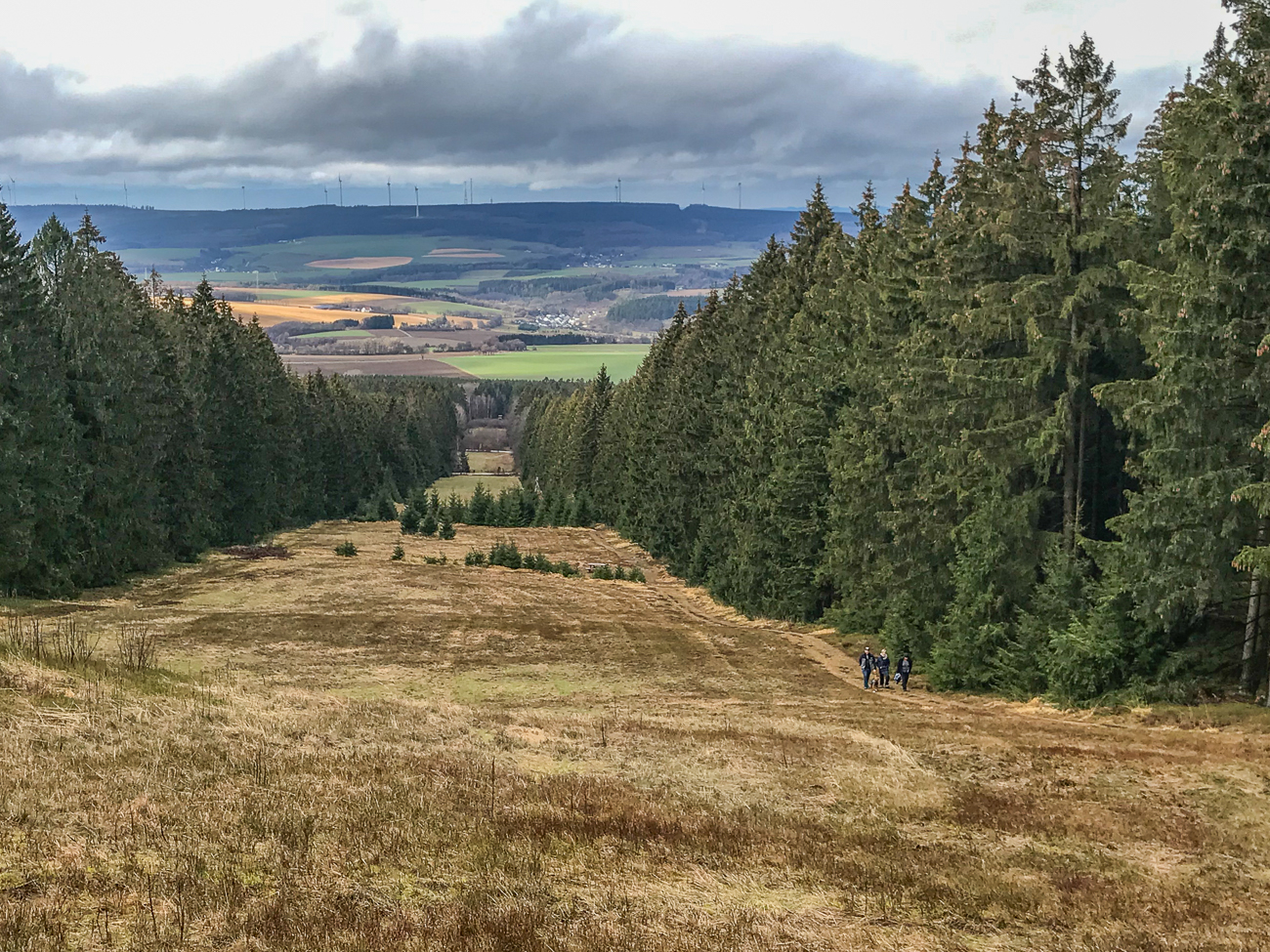 Am Aussichtspunkt, Blick Richtung Morbach