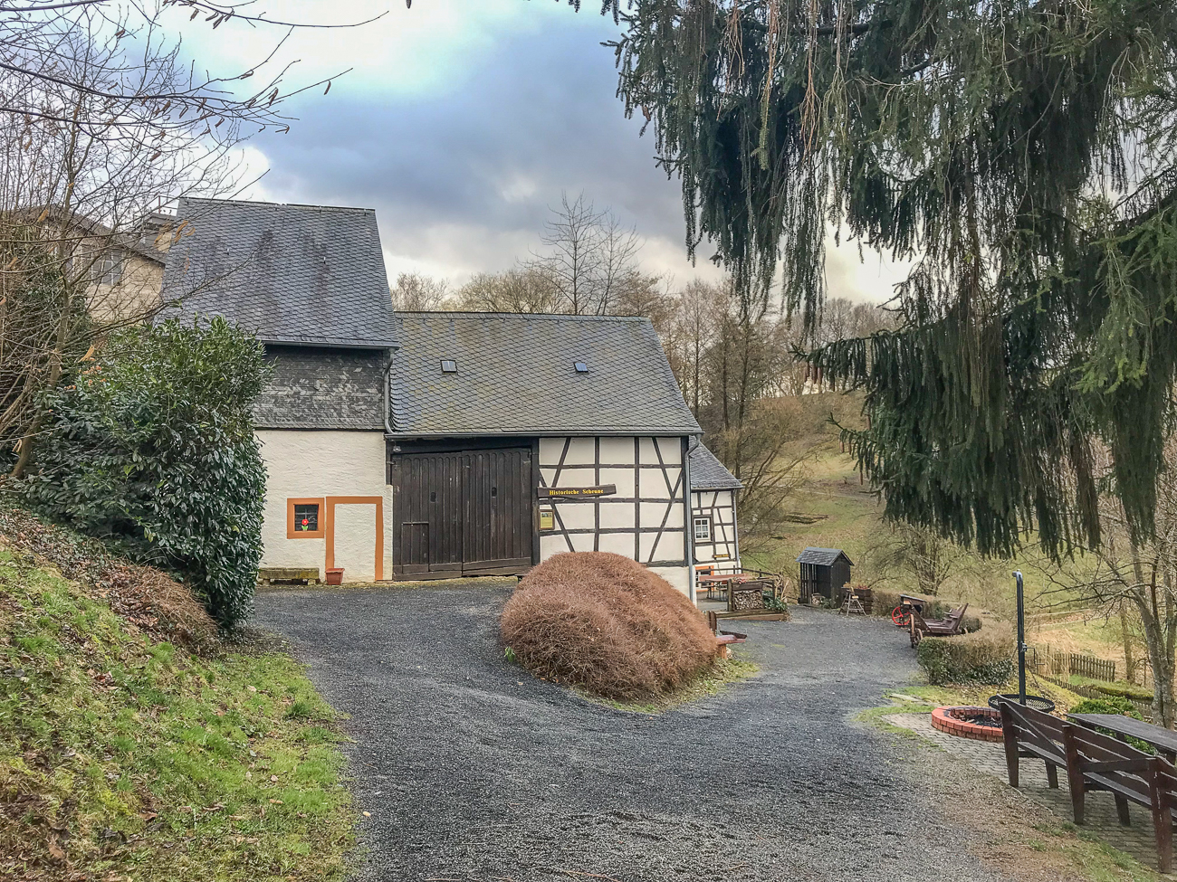 ... an der historischen Ölmühle bei Morbach