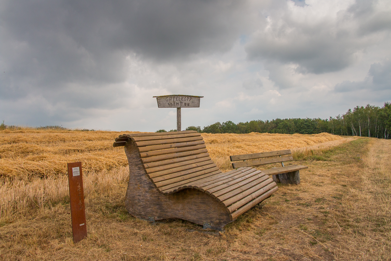 Pause auf dem Gipfelkopp