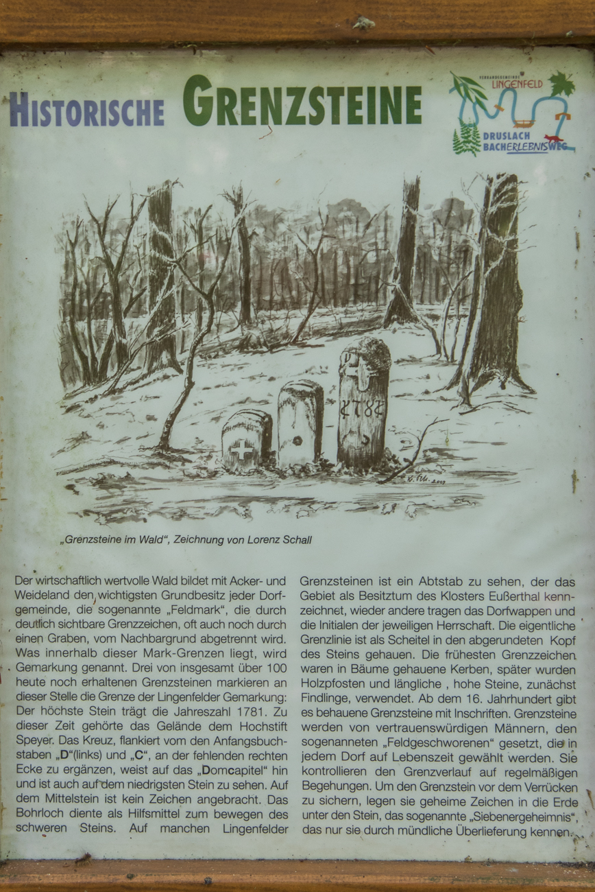 Infos zu den Grenzsteinen