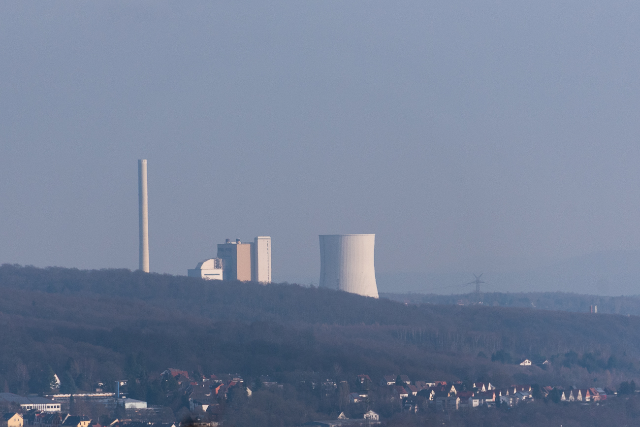 Kraftwerk am Horizont