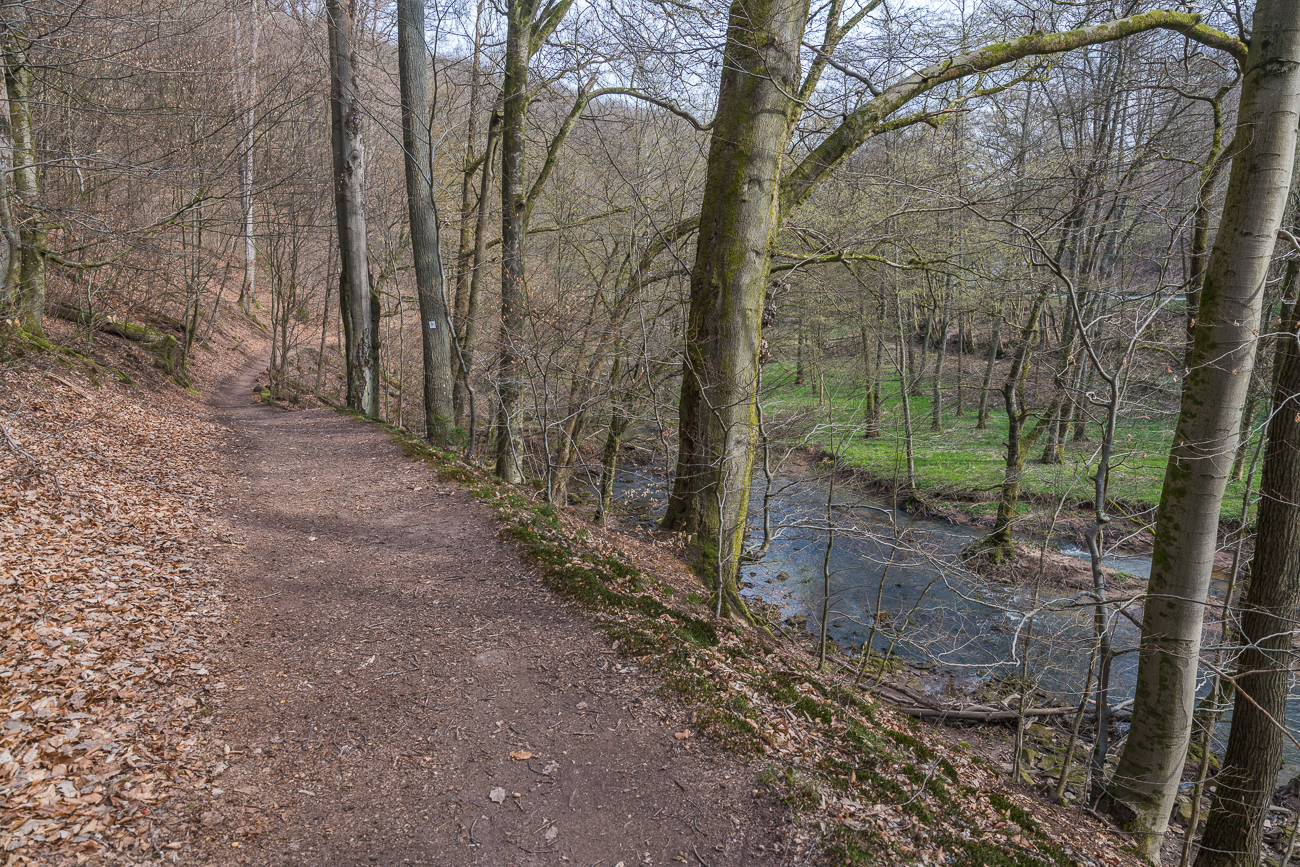 Wanderweg an der Oster