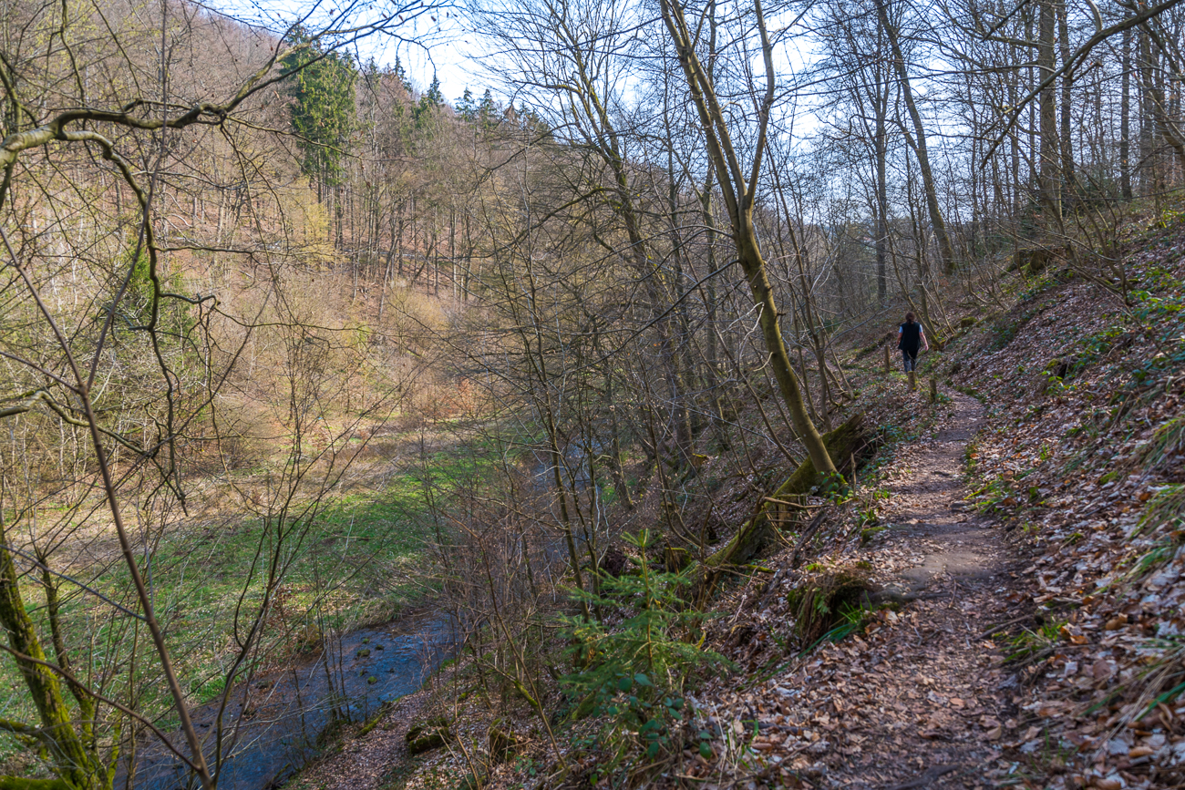Wanderpfad am Lauterbach