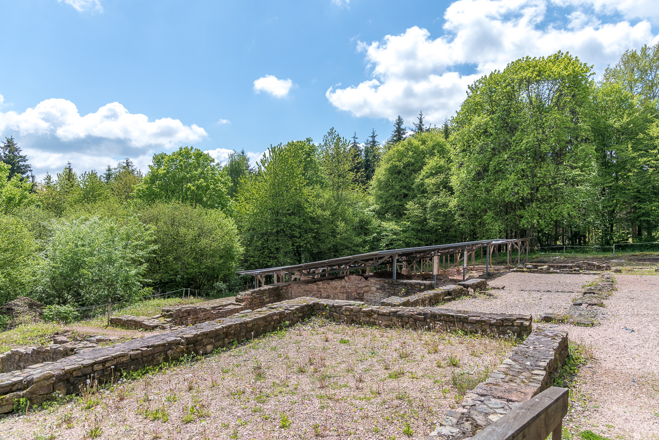 Römische Ausgrabungsstätte Wareswald