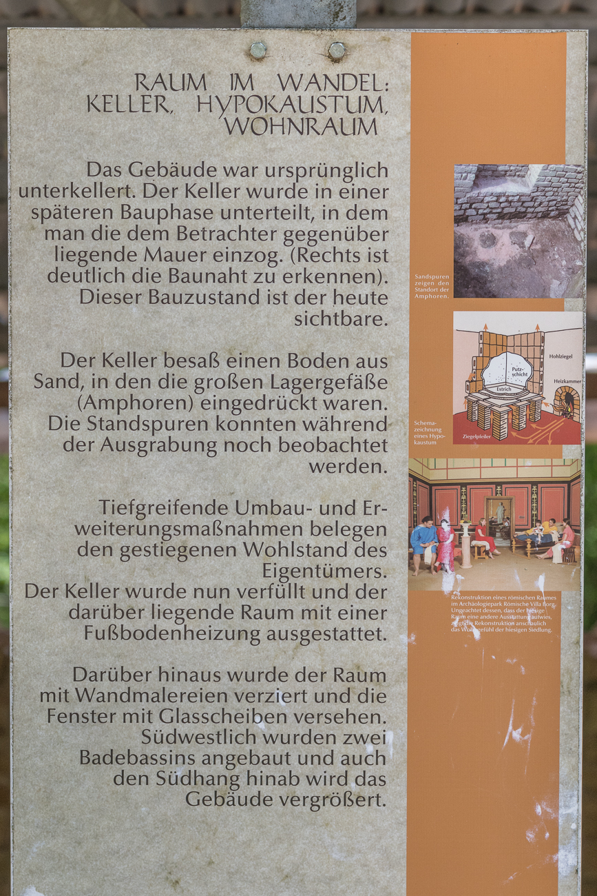 Römische Ausgrabungsstätte Wareswald