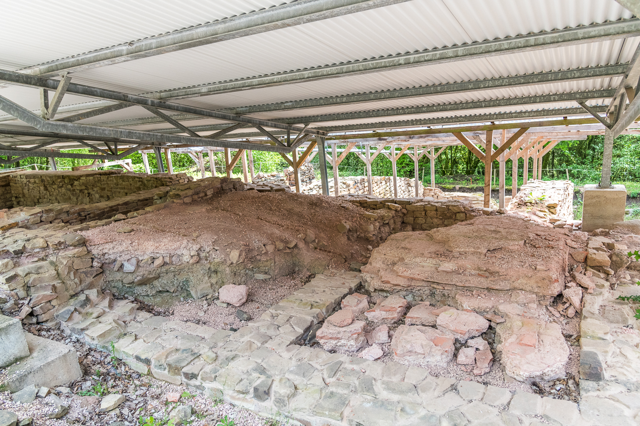 Römische Ausgrabungsstätte Wareswald