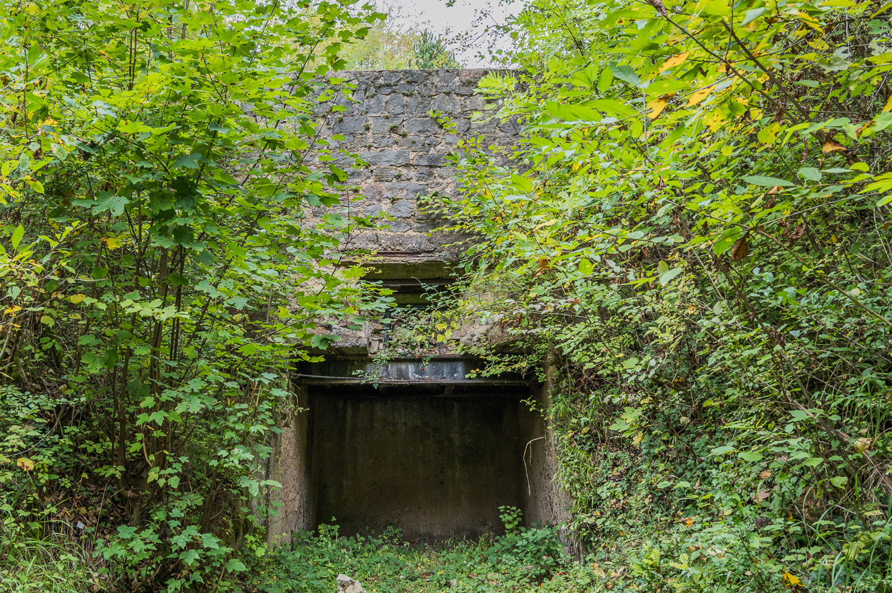 ... und Blick von unten