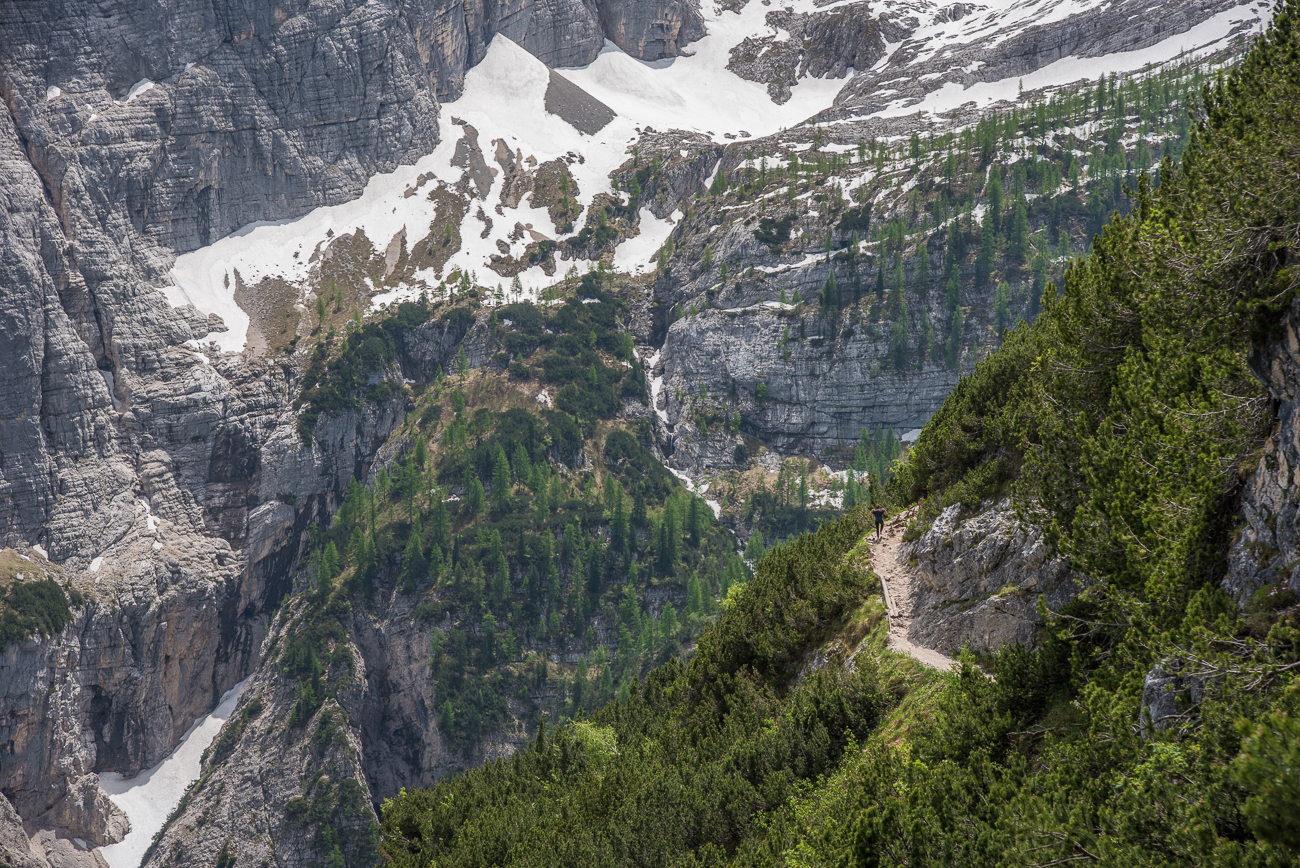 ... und bald darauf wieder bergauf