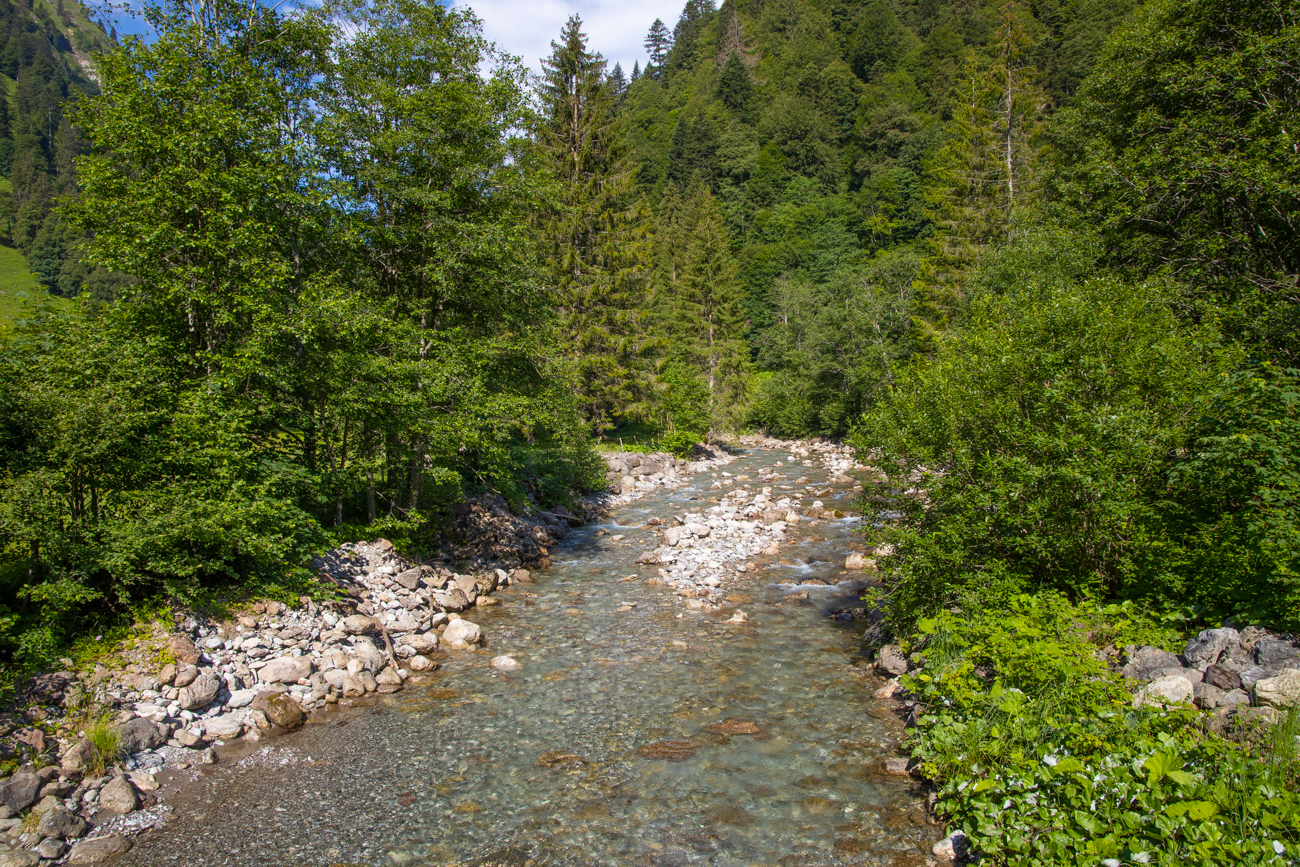 Das Flüsschen Ostrach