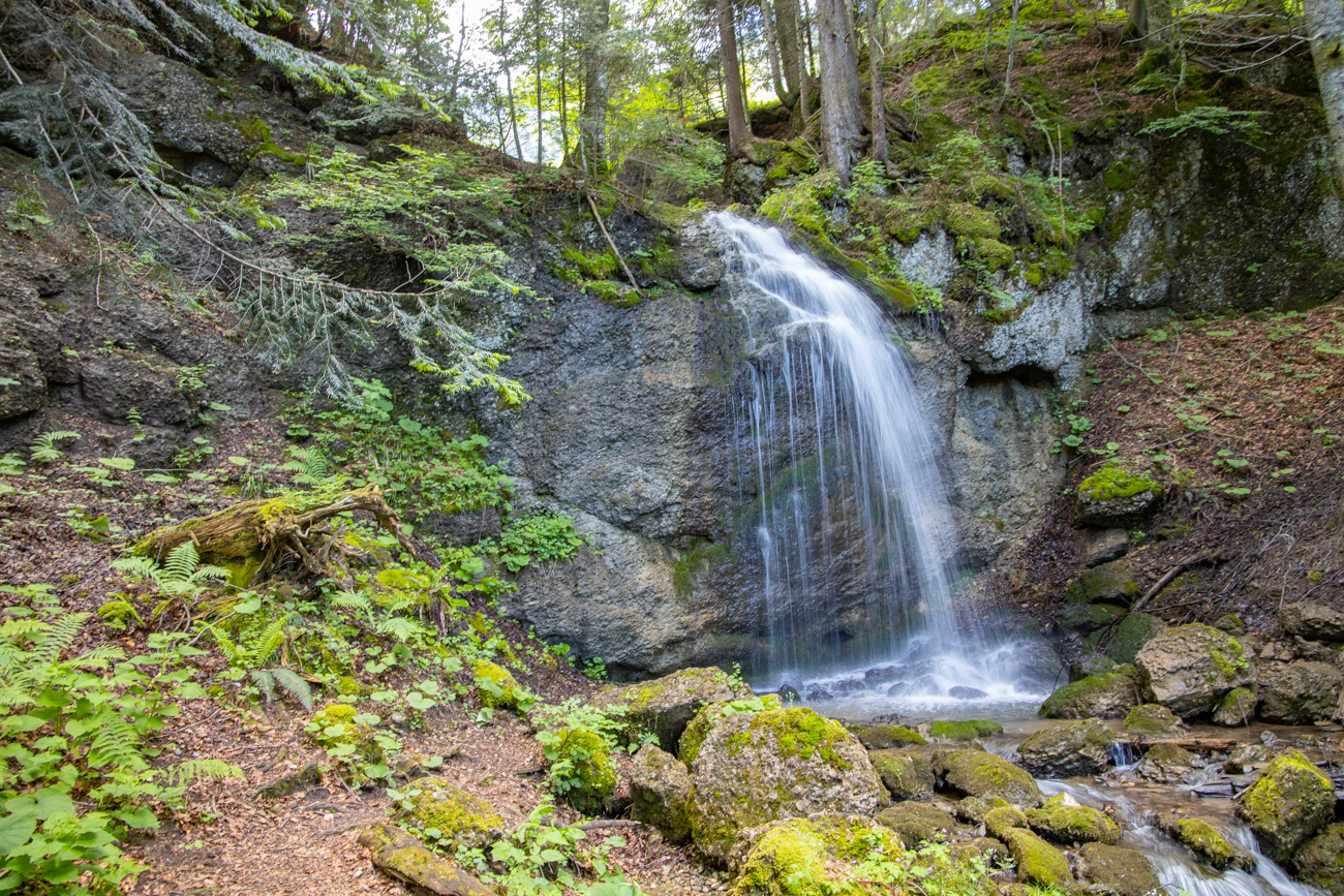 Wasserfall aus der Nähe