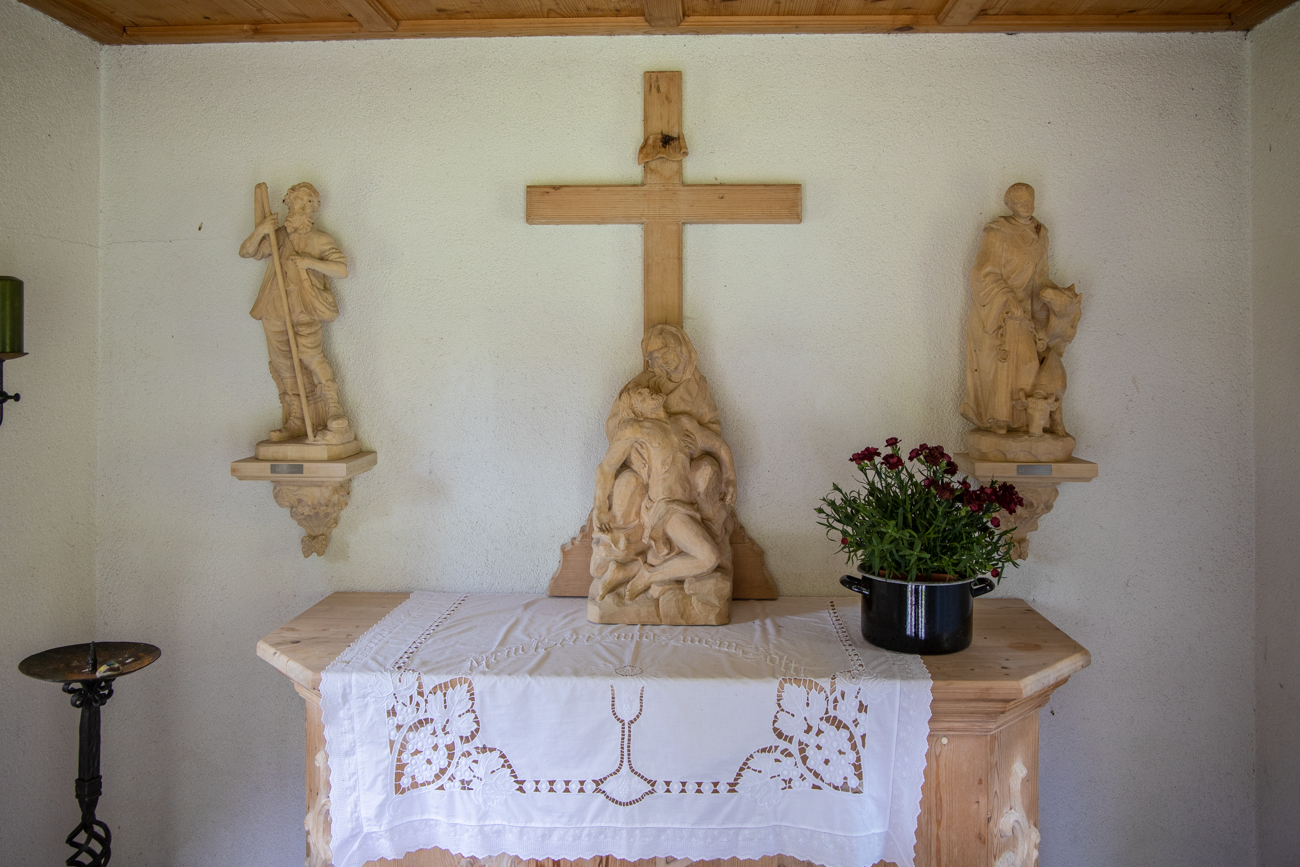 Der Altar der Kapelle