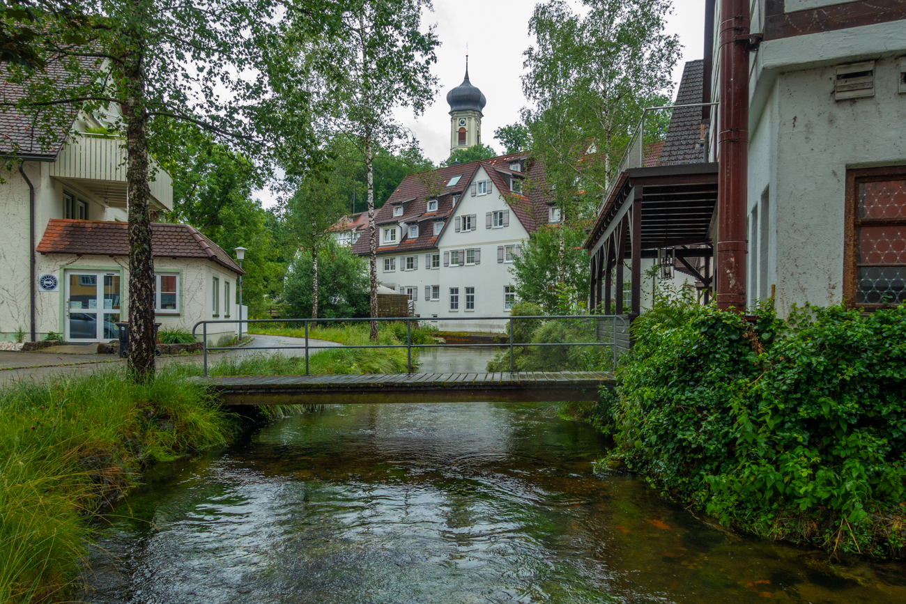 Wir folgen zunächst dem Lauf der Ach