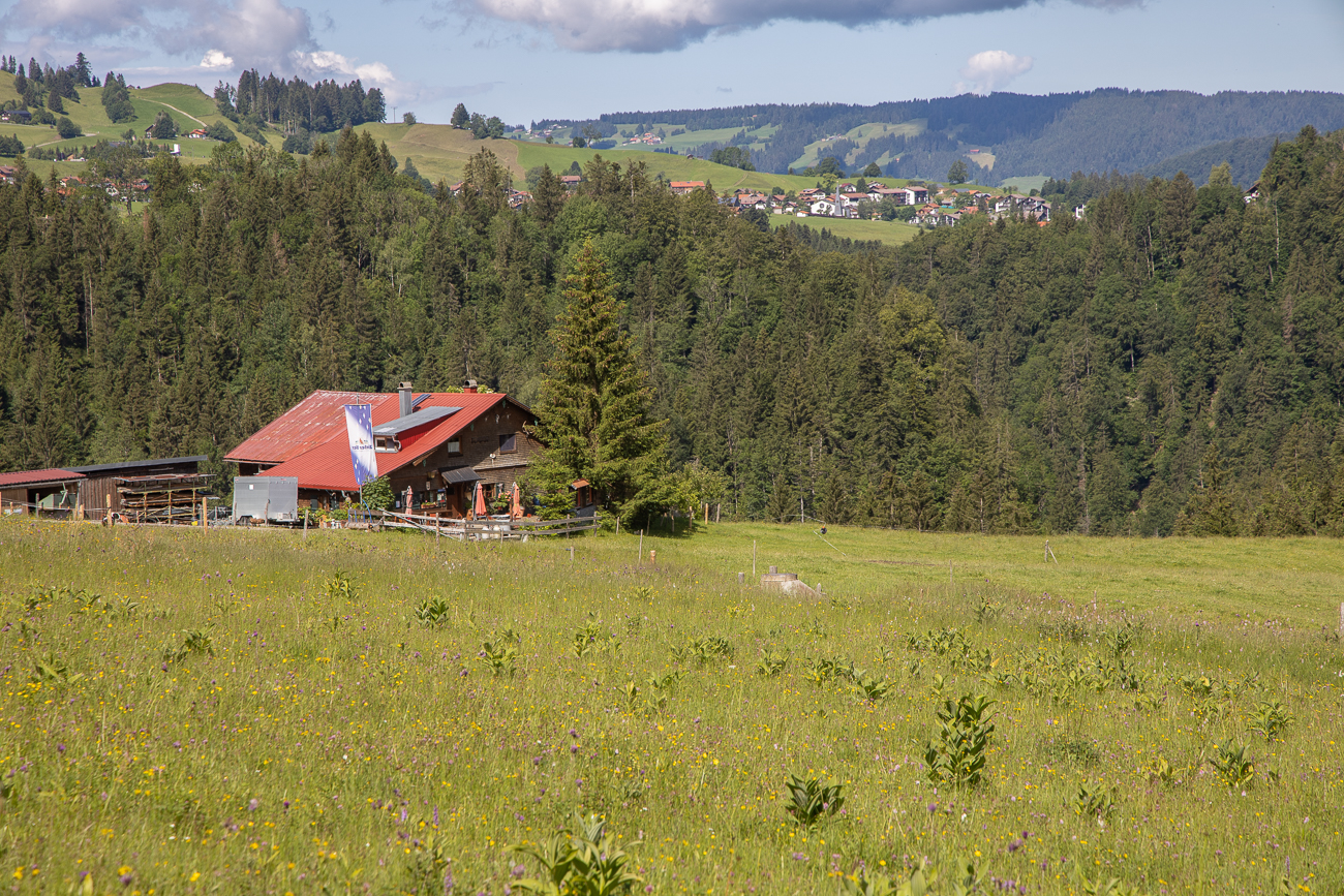 Bewirtschaftete Hütte, momentan leider geschlossen