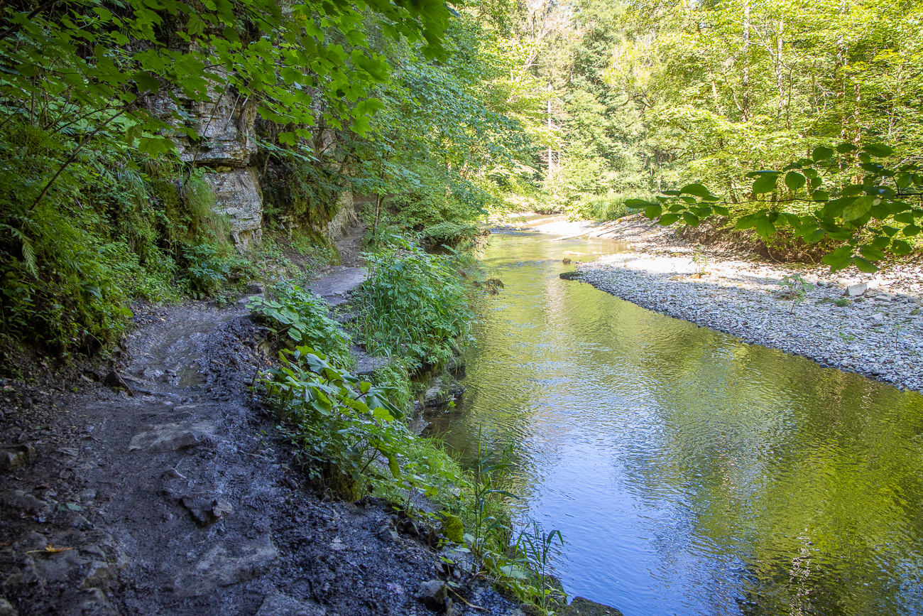 Hier wird es ziemlich schmal