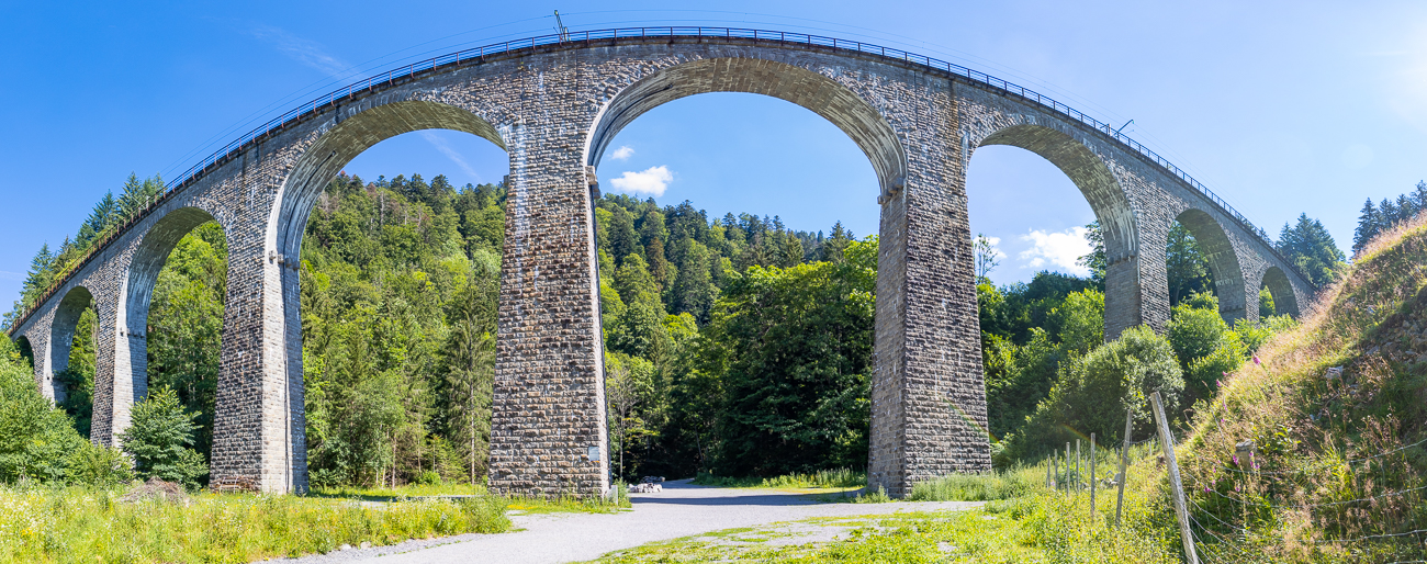 So rund ist die Brücke natürlich nicht ;-)