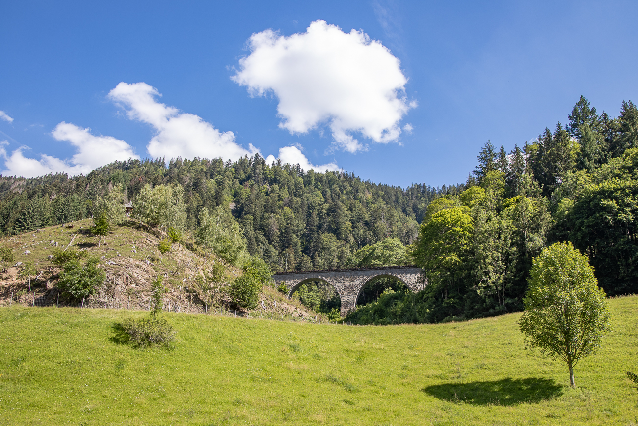 Blick von der Straße aus