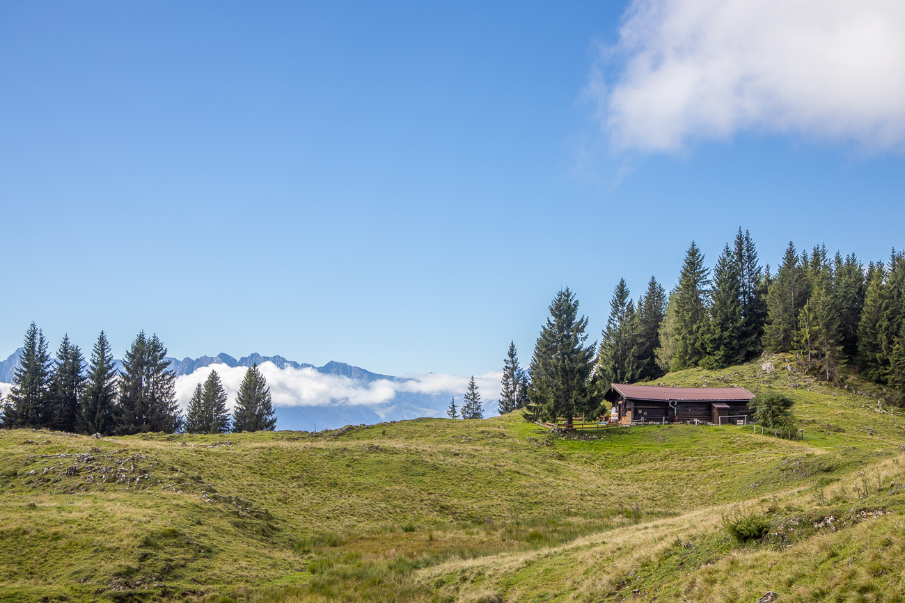 Hütte am Wegesrand