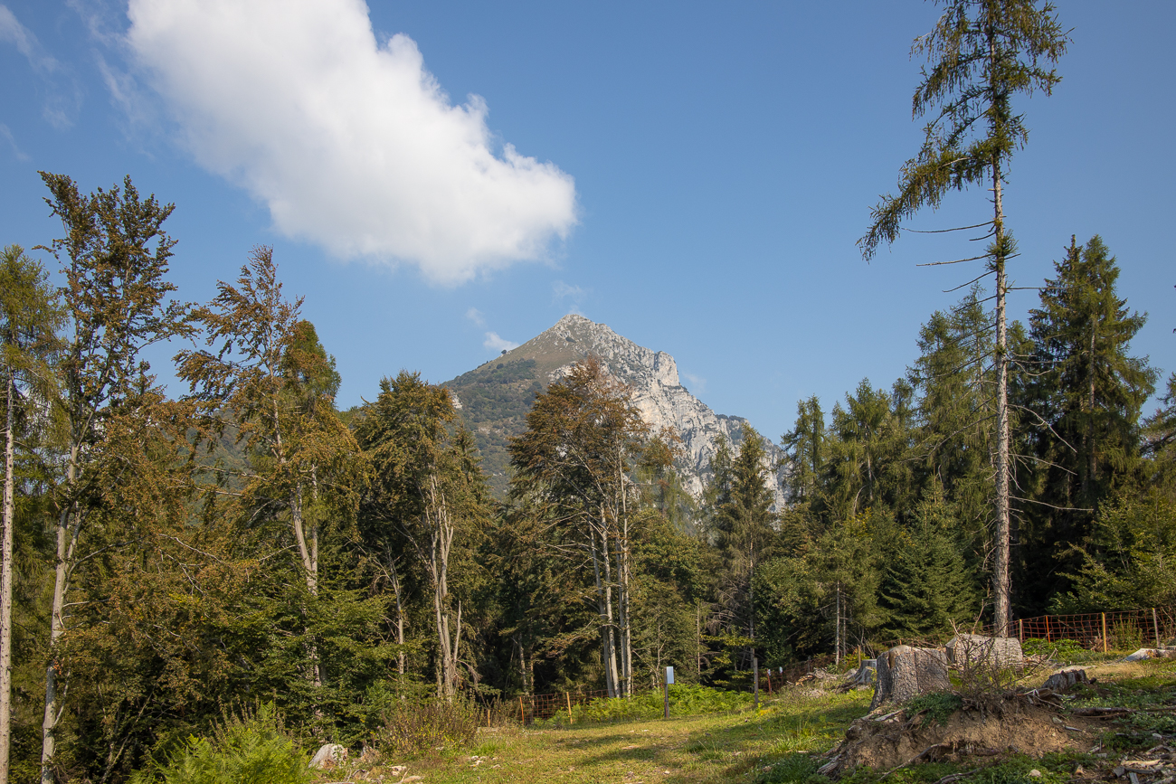 Nach einer Stärkung im Rifugio wandern wir weiter