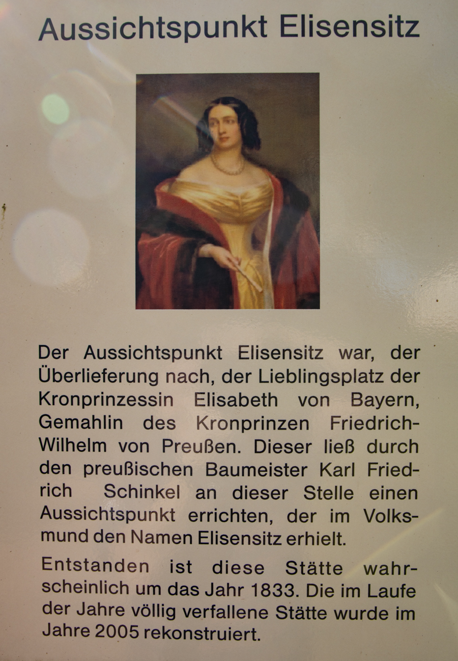 Info zum Ausichtspunkt Elisensitz
