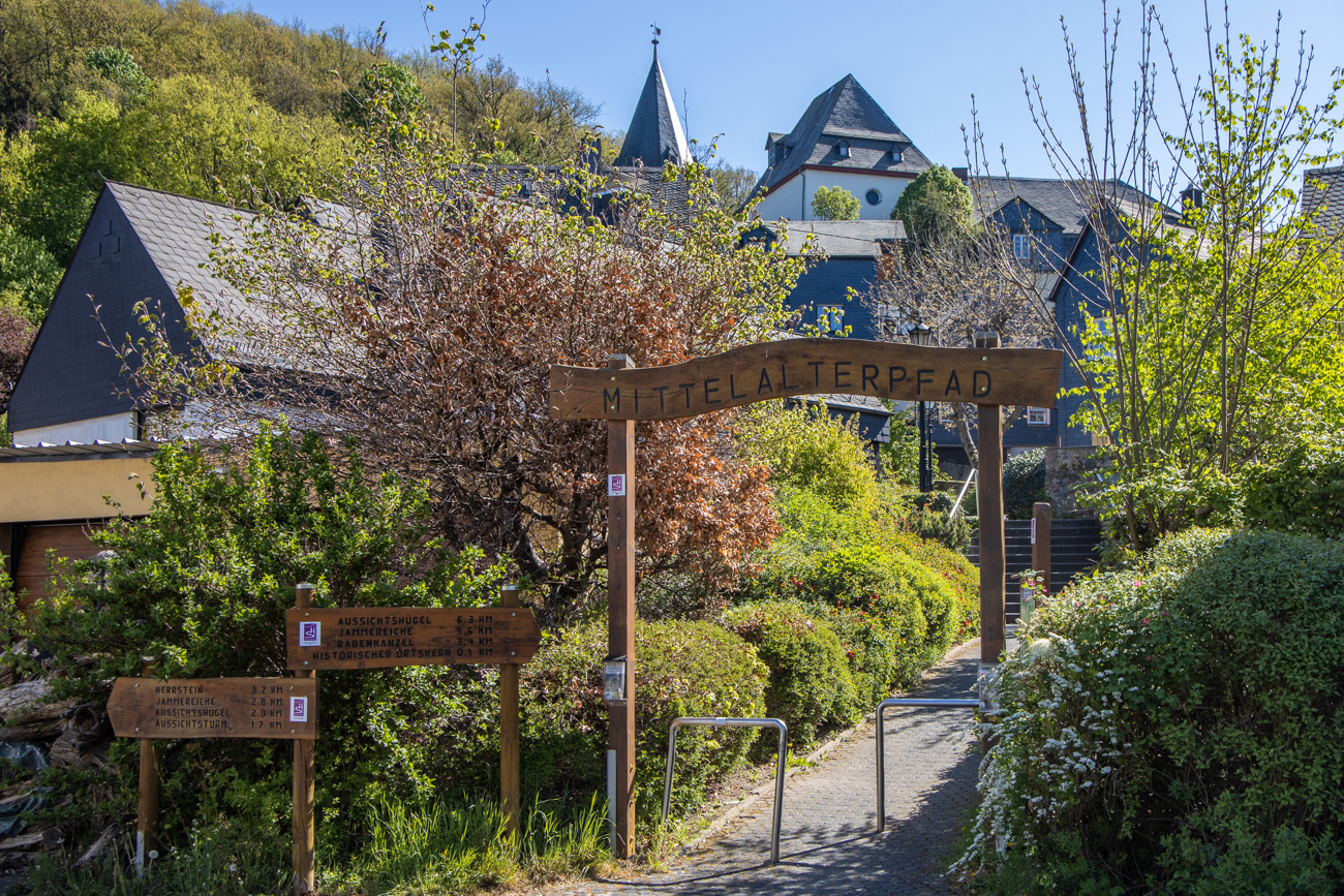 Start des Pfades in Herrstein