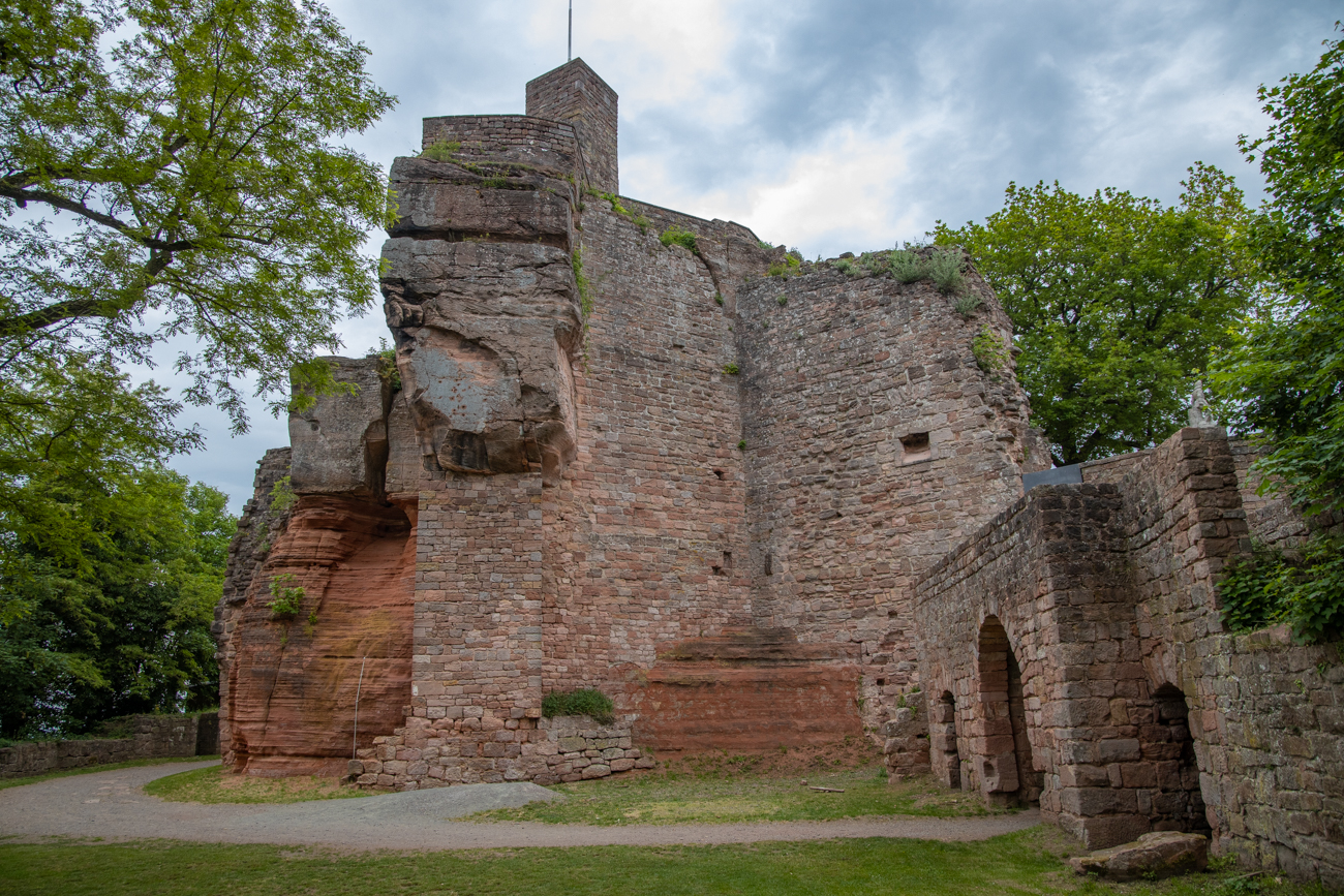 ... geht es zurück zur Burg Nanstein