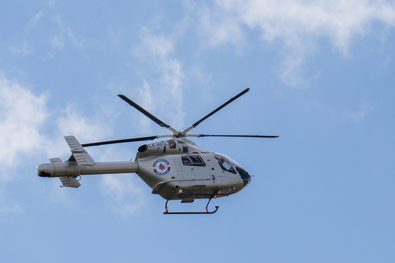 Luxemburgischer Rettungshubschrauber