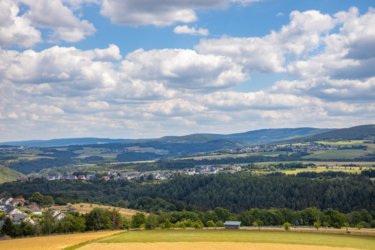 Die umgebenden Hügel