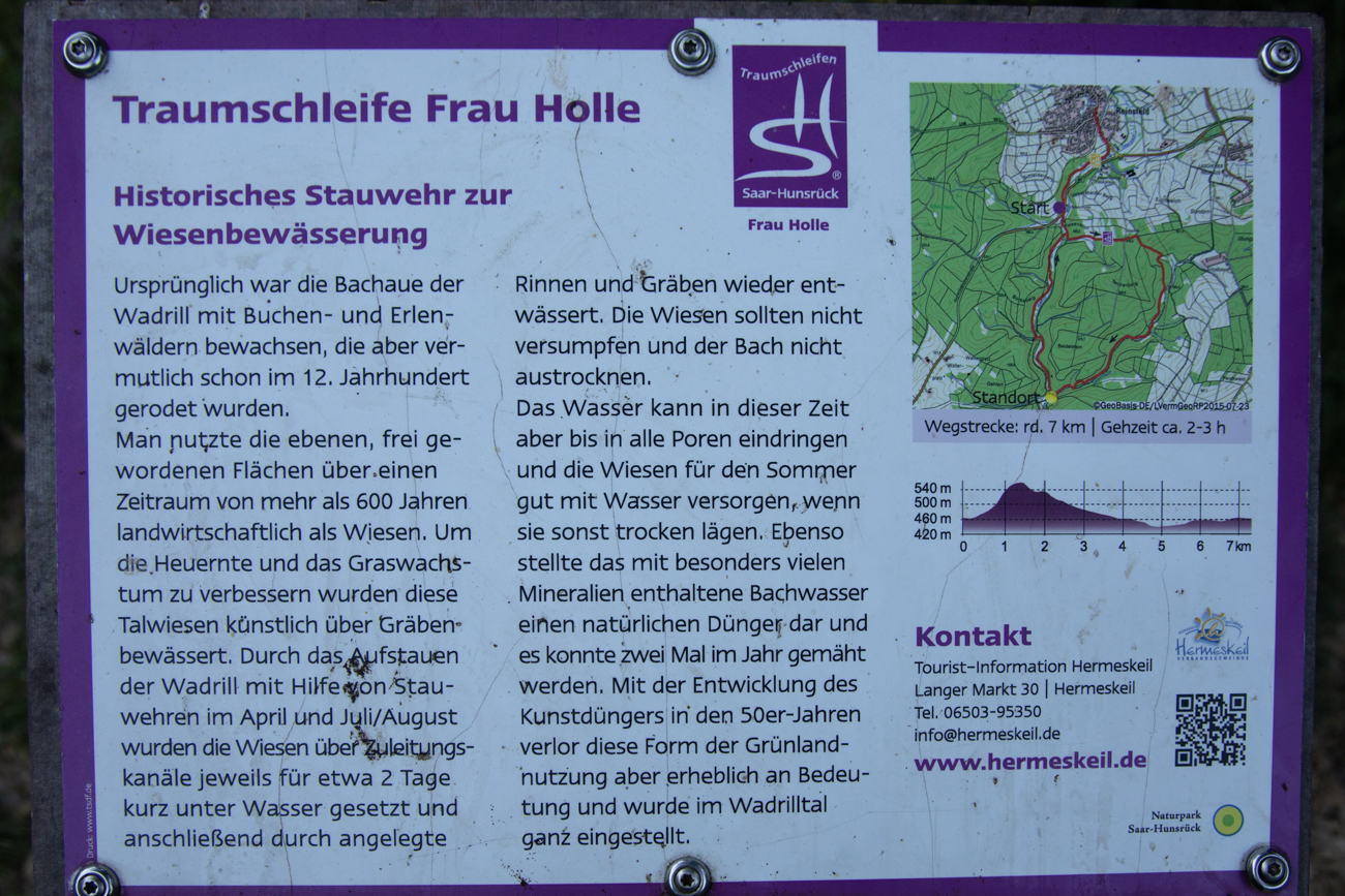 ... und die Infos dazu