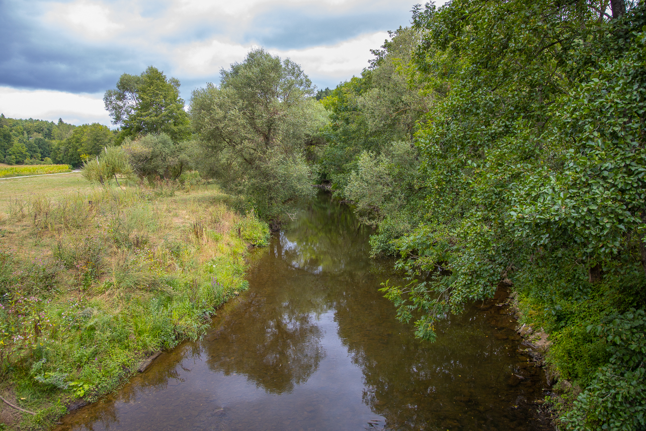 Wir überqueren das Flüsschen Prüm