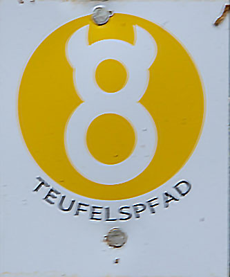 Diesem Kennzeichen sind wir meist (nicht immer) gefolgt