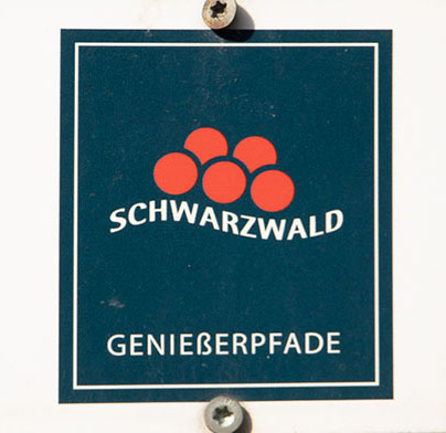 Kennzeichnung des Premiumwanderwegs "Alde Gott Panoramarunde"