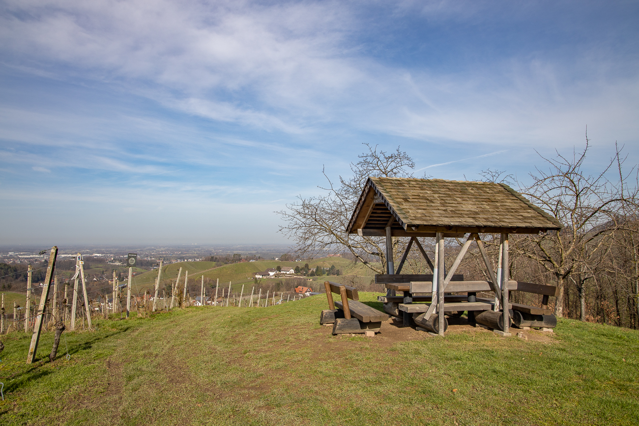 Am Aussichtspunkt Kirschenberg