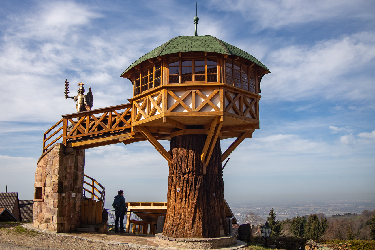 "Baumhaus" eines Restaurants, leider geschlossen