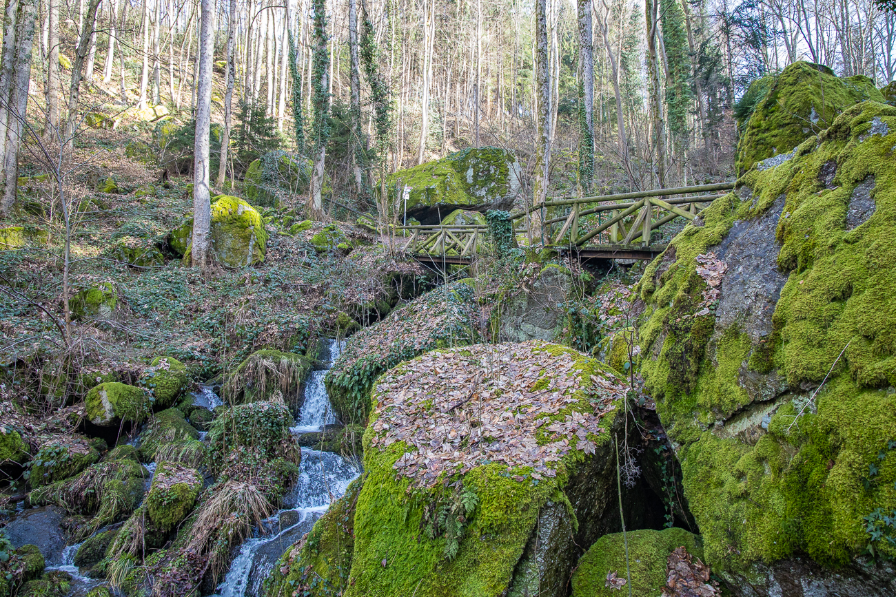 Ein Abschnitt auf dem kaum andere Wanderer zu sehen sind