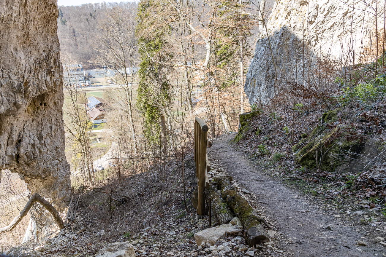 Pfad am Geißenklösterle
