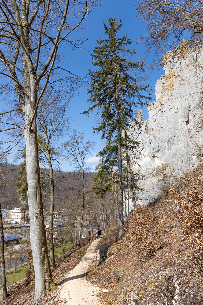 Pfad am Geißenklösterle