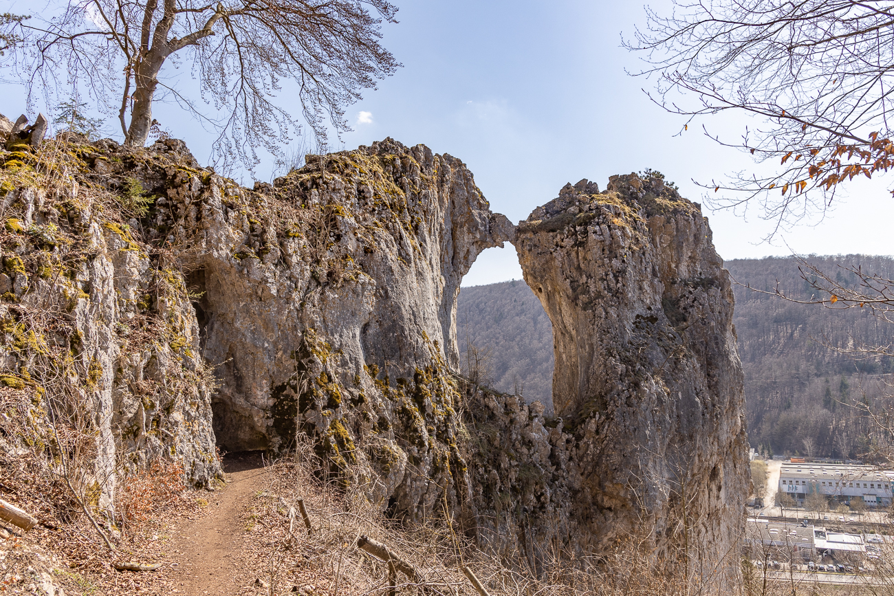 Schöne Felsformation